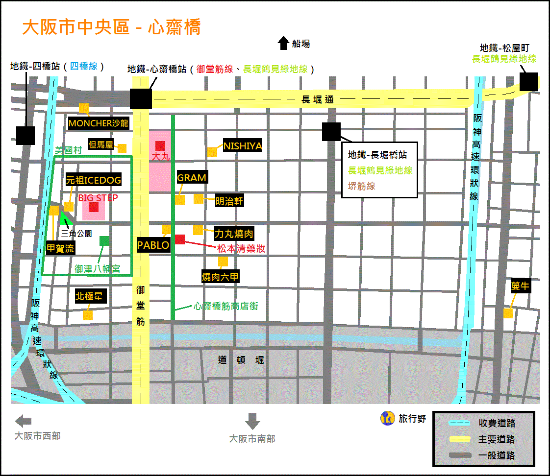 osaka-central-osaka-city-map3