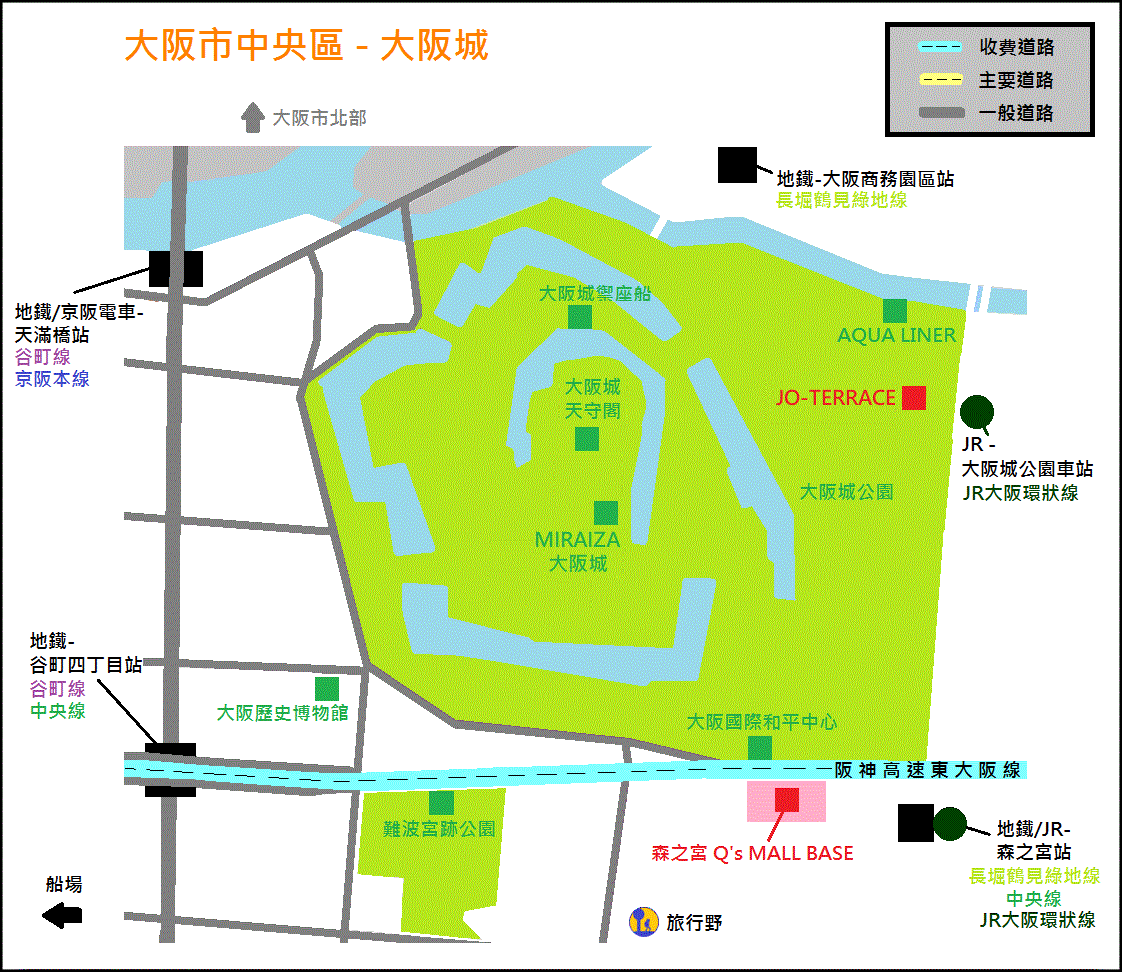 osaka-central-osaka-city-map5